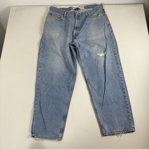 Vintage‎ Levi's 560 Jeans Comfort Fit Mens Blue Medium Wash 38x30 Distressed